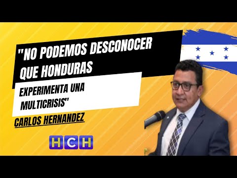 No podemos desconocer que Honduras experimenta una multicrisis: #CarlosHernandez