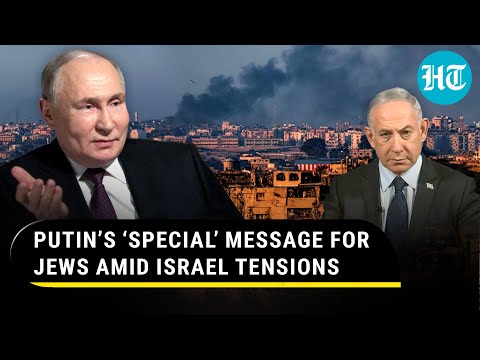Putin’s Big Outreach To Jews As Israel Accuses Russia Of Siding With Hamas On Gaza War | Watch