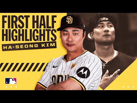 Ha-Seong Kim with the SMOOTH GLOVE and HOT BAT to open the 2024 season with the Padres! | 김하성