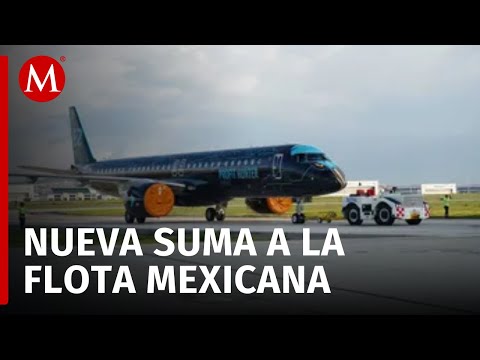 Mexicana de Aviación presenta nuevo avión Embraer