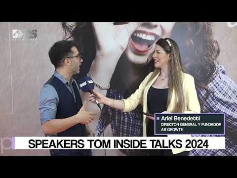 NOTA | ARIEL BENEDETTI  | SPEAKERS TOM INSIDE TALKS 2024| 5díasTV