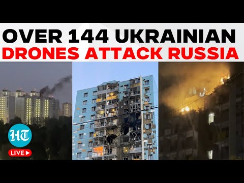 LIVE | 1 Killed Near Moscow As More Than 140 Ukrainian Drones Target Russia | Putin | Zelensky |War