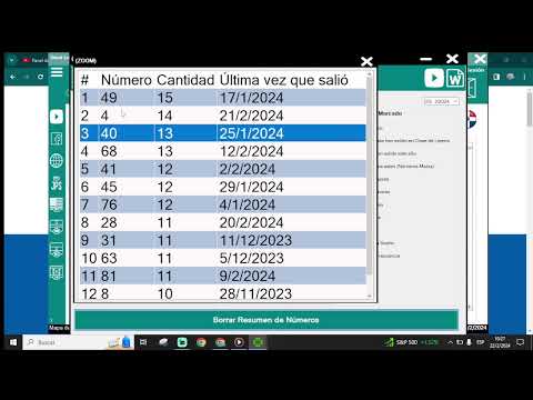 100% ESTADISTICAS 22/02/2024  Ayer  Bingazos!! 62-20-28-04 UNETE YA!