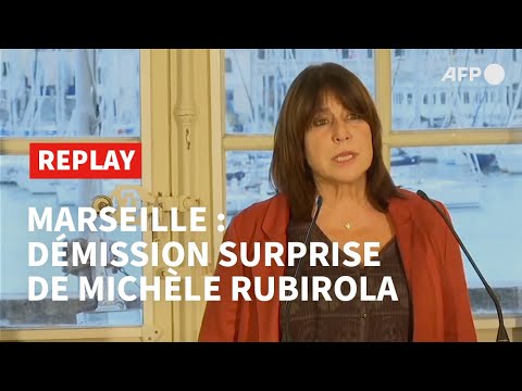 REPLAY - Marseille: démission surprise de la maire Michèle Rubirola