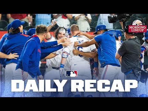 The Rangers complete the comeback, Red Sox stay hot, and MORE! | Morning Lineup (MLB Daily Recap)