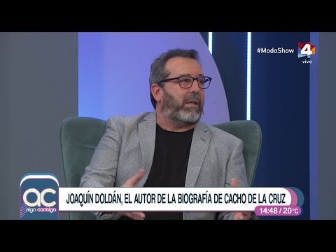 Joaquín Doldán, el biógrafo de Cacho De la cruz comentó la entrevista que le hizo Luis