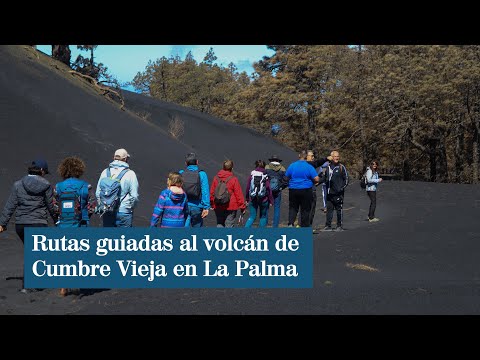 Rutas guiadas al volcán de Cumbre Vieja en La Palma