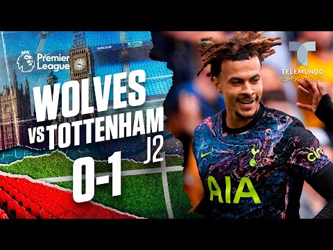 Highlights & Goals | Wolverhampton vs. Tottenham 0-1 | Premier League | Telemundo Deportes