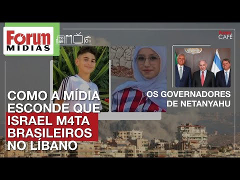 Como a mídia esconde que Israel mata brasileiros no Líbano | Os governadores de Netanyahu | 27.09.24