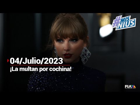 #MisNius | Taylor Swift recibe 30 multas por acumulación de basura fuera de su residencia