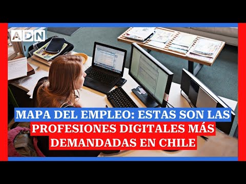 Mapa del Empleo: Estas son las profesiones digitales más demandadas en Chile