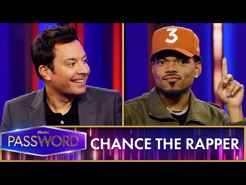 Chance the Rapper and Jimmy Fallon Play a Spooky Round of Password