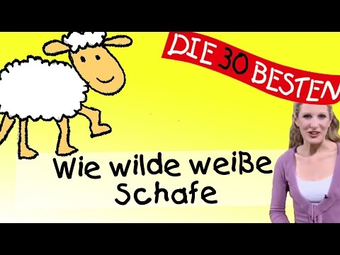 Wie wilde weiße Schafe  - Anleitung zum Bewegen || Kinderlieder