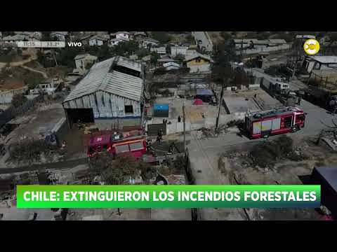 Chile: extinguieron los incendios forestales ? HNT con Nacho Goano ? 08-02-24