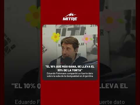 Eduardo Feinmann compartió un fuerte dato sobre la suba de la desigualdad en Argentina