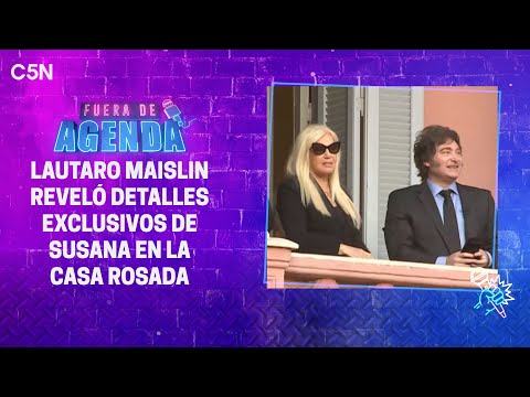 FUERA DE AGENDA | Toda la INTIMIDAD de la ENTREVISTA de SUSANA a MILEI