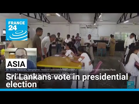 Sri Lankans vote in crucial presidential election • FRANCE 24 English