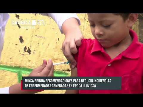 Ojo al invierno: MINSA brinda recomendaciones para prevenir enfermedades - Nicaragua