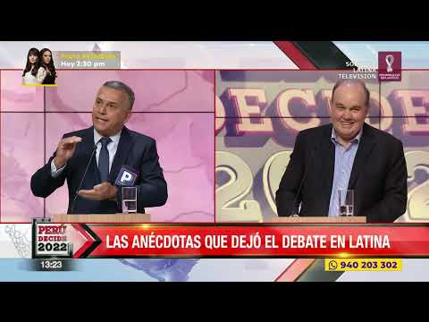 Las anécdotas que dejó el debate electoral por Latina