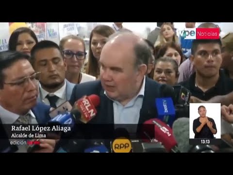 Rafael López Aliaga asegura que visitará a Daniel Urresti en el penal si este lo permite