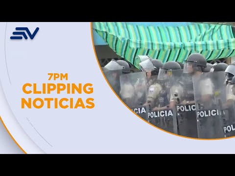 Desmanes tras socialización de proyecto minero en Las Naves, Bolívar | Televistazo | Ecuavisa