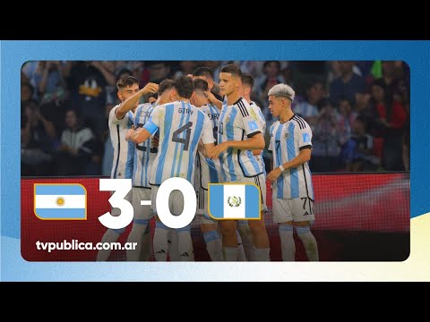 Argentina 3-0 Guatemala: Resumen del partido - Copa del Mundo Sub-20 Argentina 2023