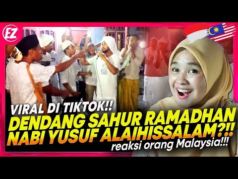🇮🇩 MERINDING!!😱😍 DENDANG SAHUR RAMADHAN VIRAL TIKTOK?! || 🇲🇾 REACTION