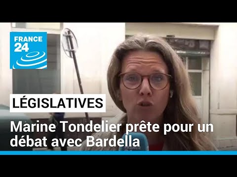 Législatives : selon Marine Tondelier, Jordan Bardella semble avoir peur de débattre avec elle