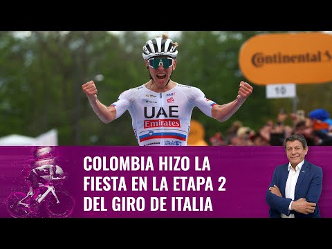 Colombia hizo la fiesta en la etapa 2 del Giro de Italia