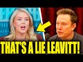 Elon BLOWS UP Leavitt Lies As All HELL BREAKS LOOSE!