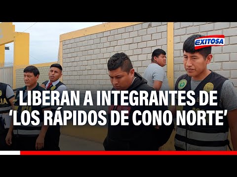 Tacna: Corte Superior de Justicia liberó a miembros de banda criminal 'Los Rápidos de Cono Norte'