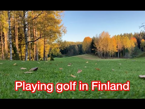 PlayinggolfinFinland:Beau