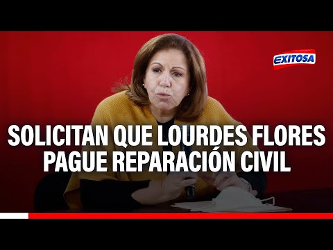 Solicitan que Lourdes Flores y otros investigados paguen 660 mil dólares como reparación civil