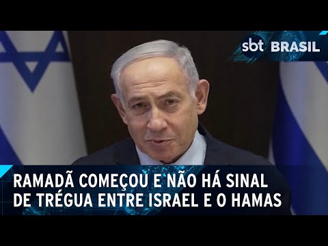 Ramadã começa sem sinais de trégua entre Israel e o Hamas | SBT Brasil (11/03/24)