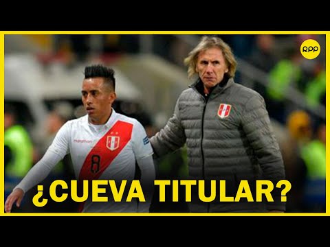 Gareca probó a Cueva en el once titular antes del debut de Perú en la Copa América | FCC Online