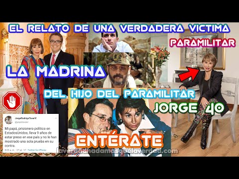 MINISTRA DEL INTERIOR ALICIA ARANGO ES LA MADRINA DEL HIJO DE JORGE 40 ??Pagando Silencios??