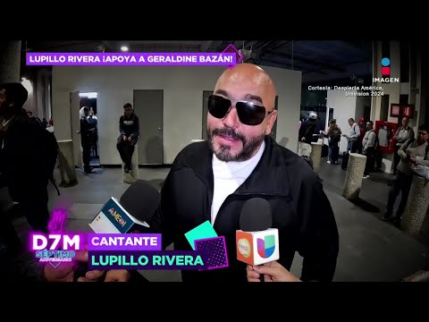 Lupillo Rivera DEFIENDE a Geraldine Bazán ante DEMANDA contra Maxine Woodside | De Primera Mano