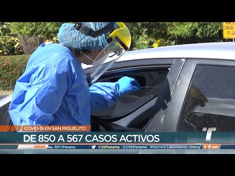 Autoridades anuncia una disminución de contagios de COVID-19 en San Miguelito