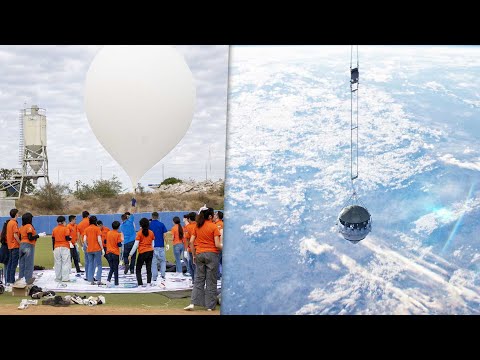 Niños mexicanos lanzan un Satélite al espacio