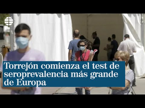 Torrejón empieza desde este viernes el mayor estudio de seroprevalencia de Europa