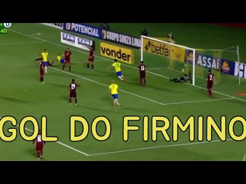 ROBERTO FIRMINO ABRE VANTAGEM PARA O BRASIL EM CRUZAMENTO | Brasil 1 x Venezuela 0 13/11/2020 Gol HD