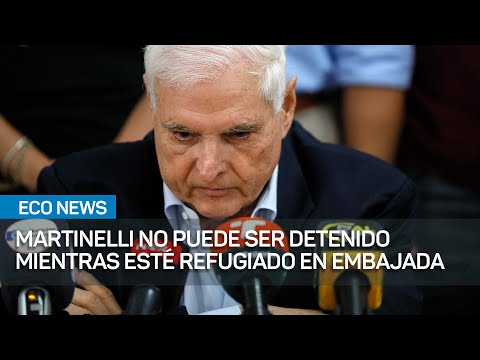 Martinelli no puede ser detenido mientras esté refugiado en la Embajada de Nicaragua | #EcoNews