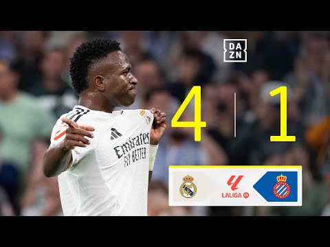 Real Madrid vs RCD Espanyol (4-1) | Resumen y goles | Highlights LALIGA EA SPORTS