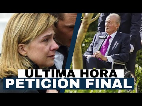 LA INFANTA CRISTINA DESTROZADA EN LLANTO tras PETICIO?N FINAL del REY JUAN CARLOS I ¡U?LTIMA HORA!