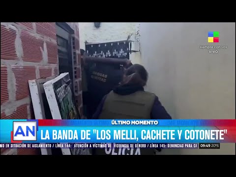 CAYÓ BANDA NARCO EN LA MATANZA: Impactante operativo con  15 detenidos