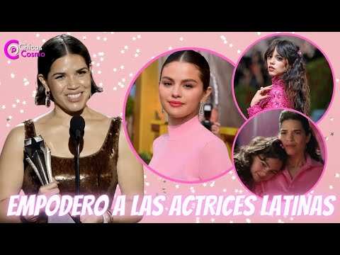 AMERICA FERRERA RINDE HOMENAJE A SELENA GOMEZ Y JENNA ORTEGA EN PODEROSO DISCURSO DE PREMIACION