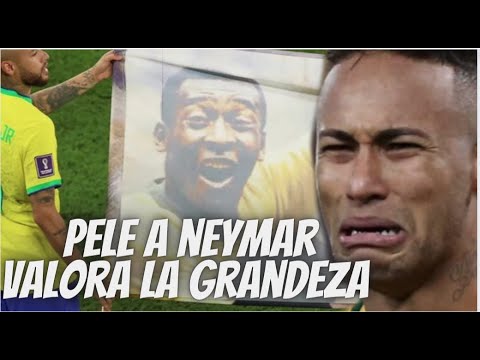 Pele envía fuerte mensaje a Neymar , hoy que brasil quedo eliminada