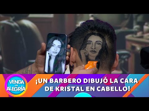 Barbero dibuja la cara de Kristal Silva | Programa 25 de septiembre 2024 PARTE 1 | Venga La Alegría