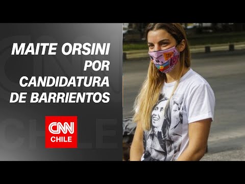 Maite Orsini defiende candidatura de Adriana Barrientos: “Hay un poquito de machismo”