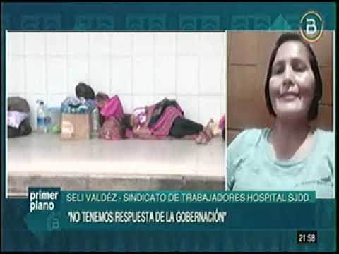 15032023   SELVY VALDEZ   PARO EN HOSPITALES DE TERCER NIVEL DE SANTA CRUZ   PP   BOLIVIA TV